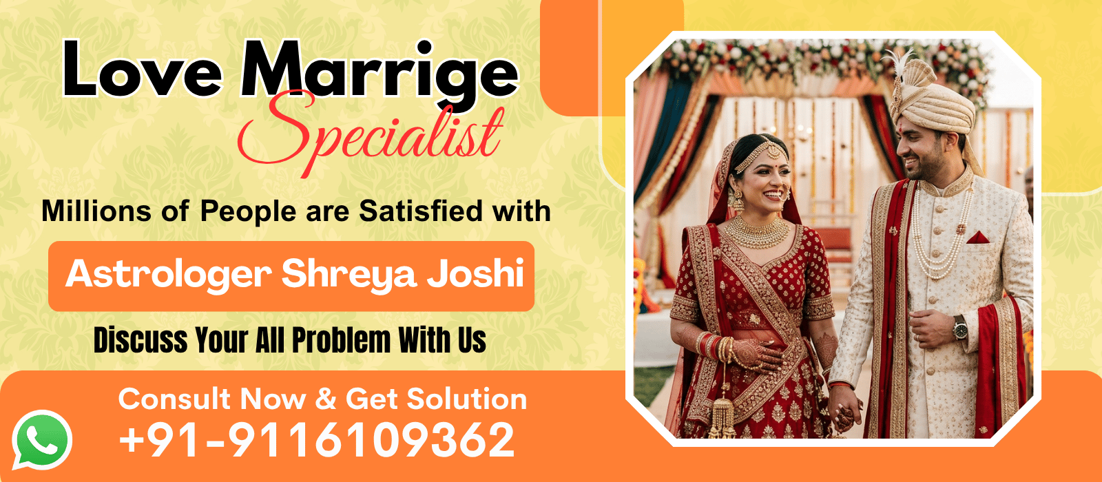 Love Marriage Specialist shreya Joshi