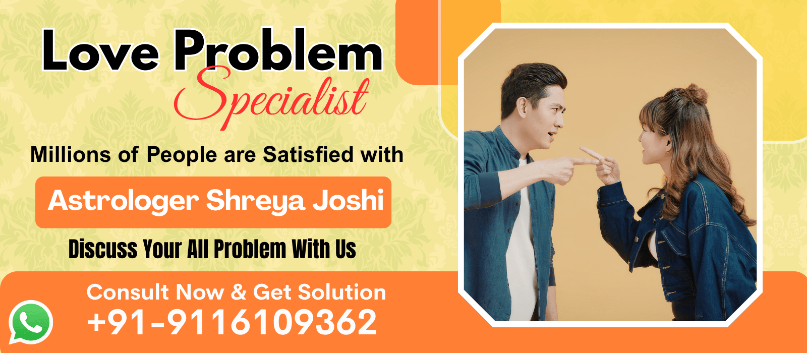 Love problem astrologer shreya Joshi